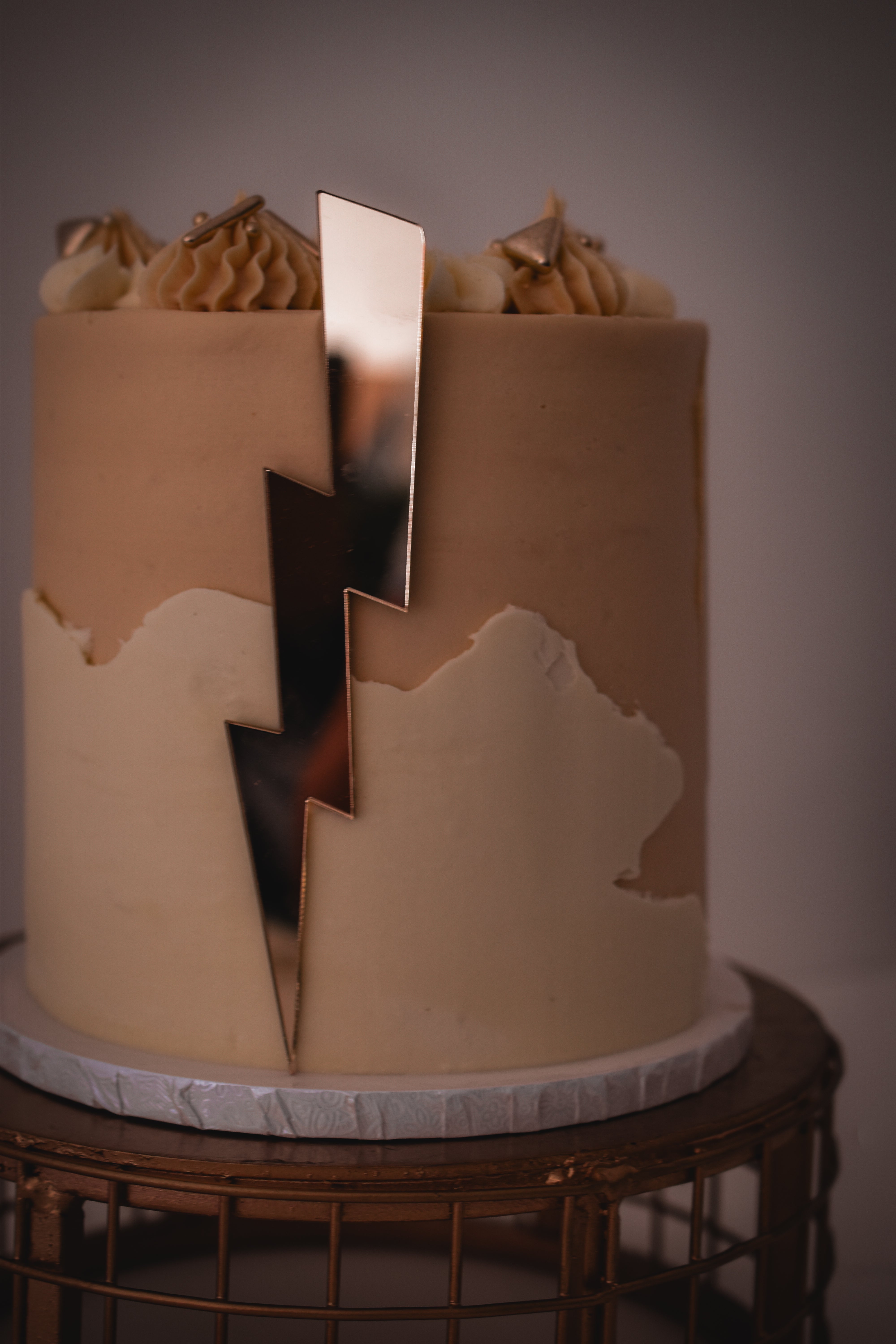 Lightening Bolts Cake Topper