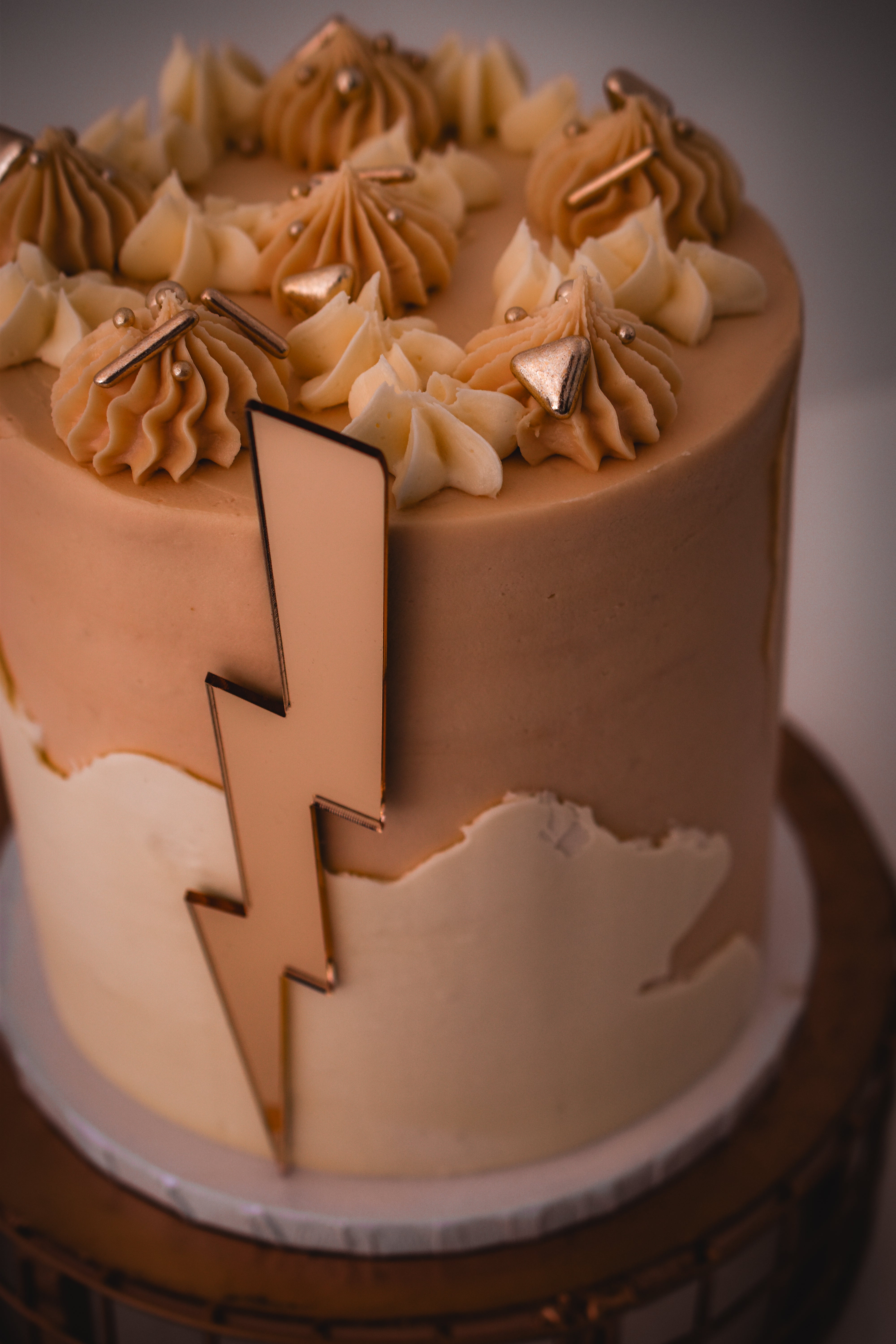 Lightening Bolts Cake Topper